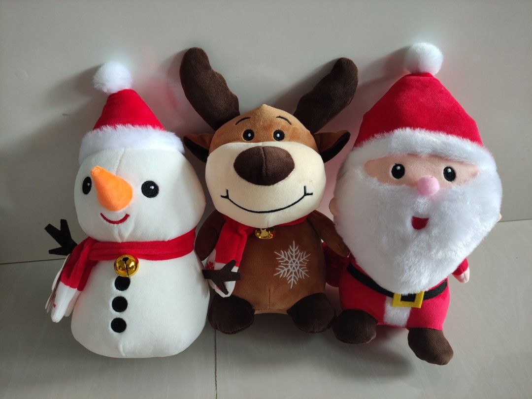 soft toy snowman