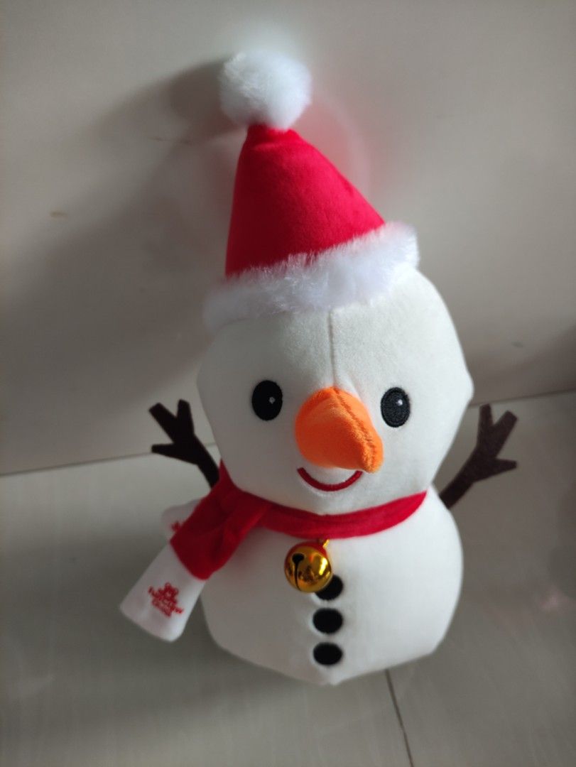 stuffed christmas snowman