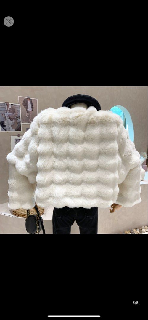 Fury White Jacket Women s Fashion Coats Jackets and Outerwear