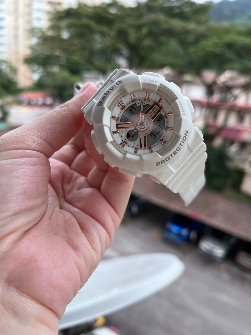 G Shock Watch Original White