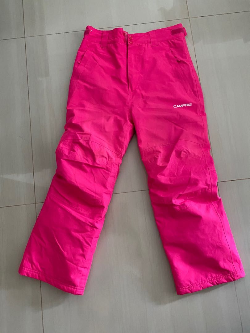 Girl's (11-12 yr old) Ski Pants - winter waterproof pants, Babies & Kids,  Babies & Kids Fashion on Carousell