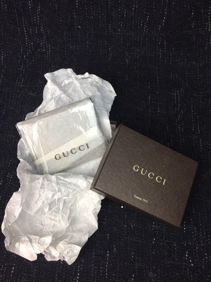 Gucci Guccissima Bi-Fold Wallet (Category: Luxury Bags & Wallets) located in Baguio. Submitted by BagstacularbyJCT (Listing ID 1199605817, Image 3). Description: Gucci Guccissima Bi-fold wallet Brown Color 8 Card Slots 2 Bill Compartments Dimensions Open : W21cm x H9cm Closed : W11cm x H9cm Inclusions Original Box, Product Inserts, wrap paper Original Product Care booklet Original Gucci Responsibility booklet .