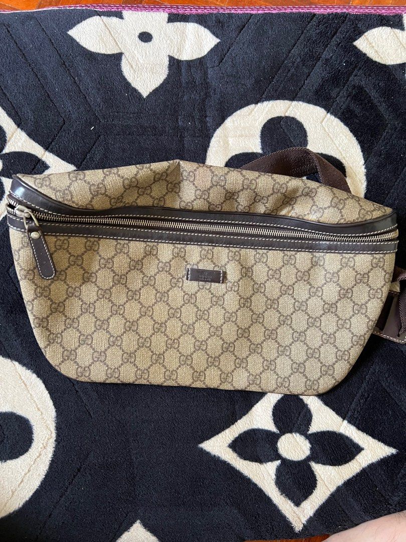 Gucci monogram waist 2025 bag