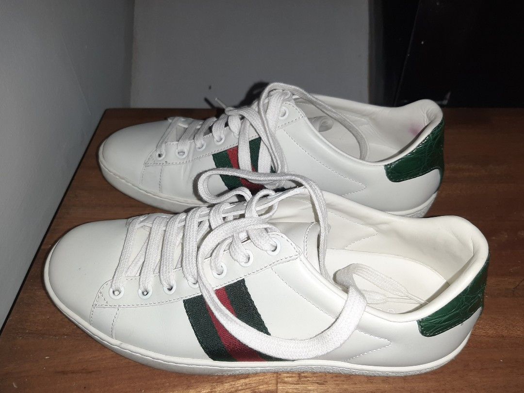 gucci sneakers all white
