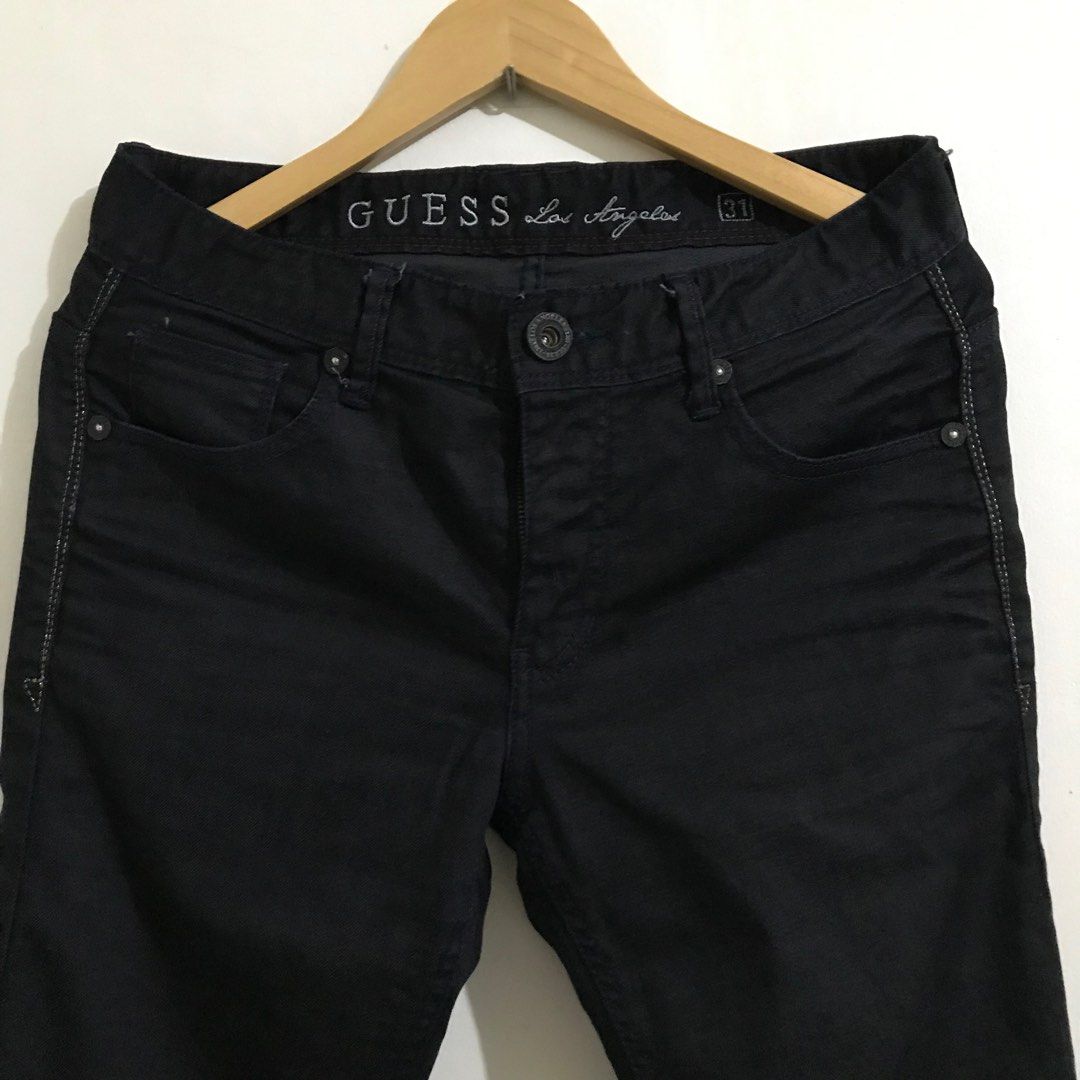 Guess jogger pants, Women's Fashion, Bottoms, Other Bottoms on Carousell