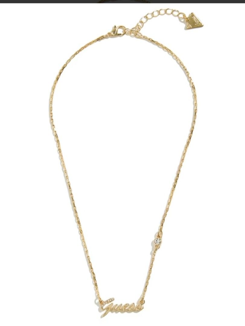 Gold discount guess necklace
