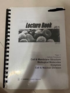 H2 Biology Notes