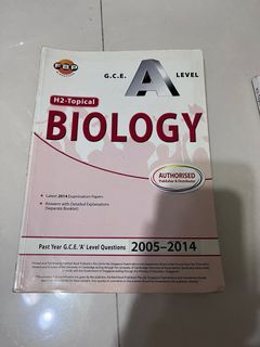 H2 Biology TYS 2005-2014
