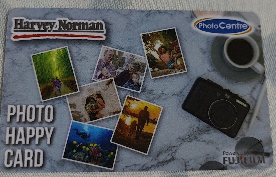 Harvey Norman Photocentre membership, Photography, Photography