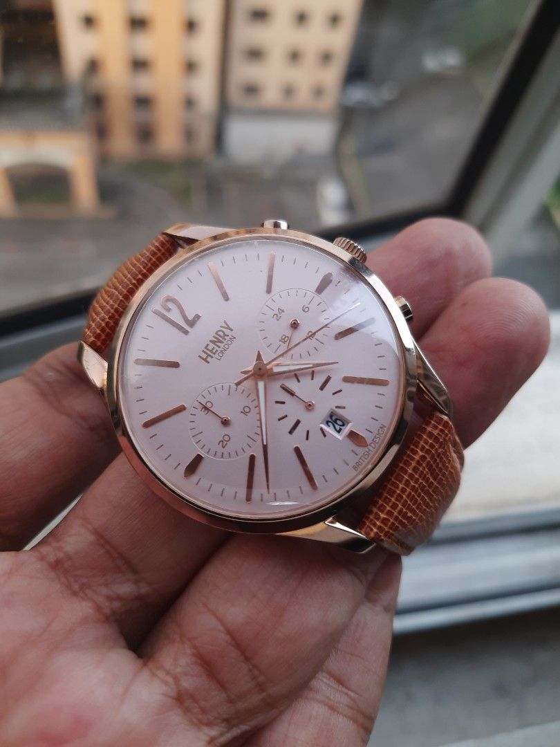 Henry London chronograph classic Men s Fashion Watches