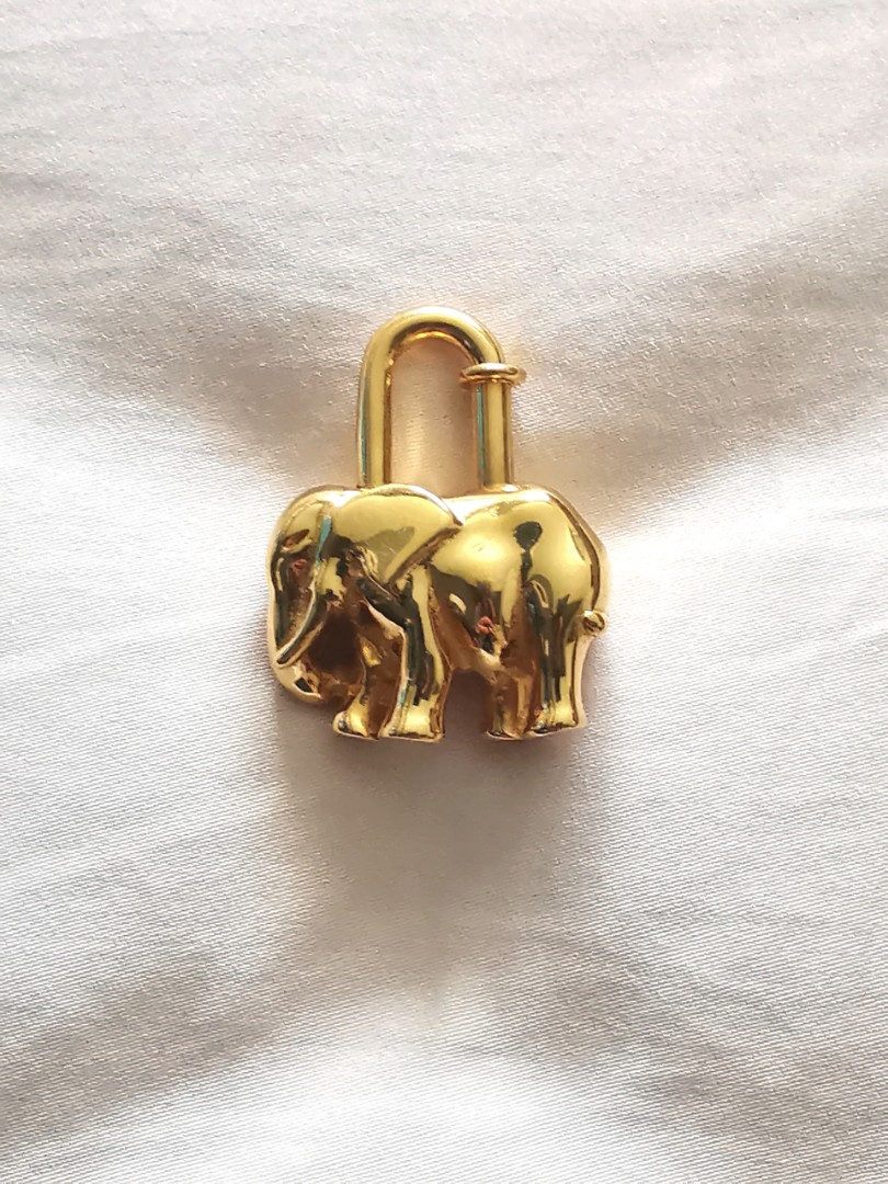 Hermès Elephant Cadena Charm