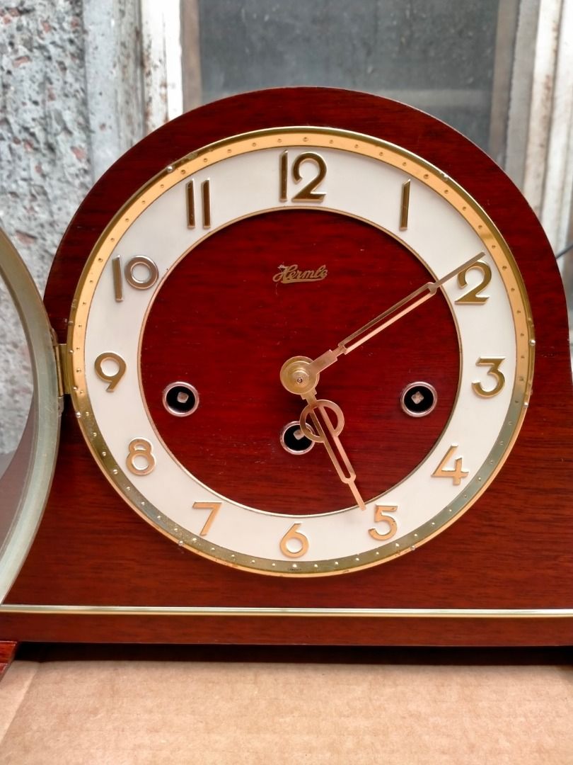 HERMLE (Germany) Westminster Chime Mantel Clock, Furniture & Home