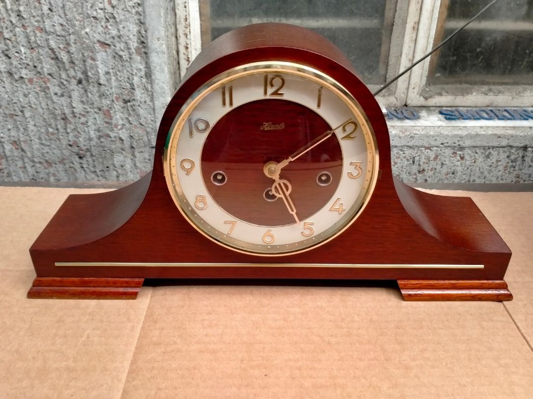HERMLE (Germany) Westminster Chime Mantel Clock, Furniture & Home