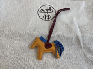 Hermés Leather  Rodeo Charm 
