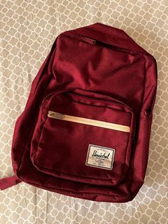 herschel maroon backpack