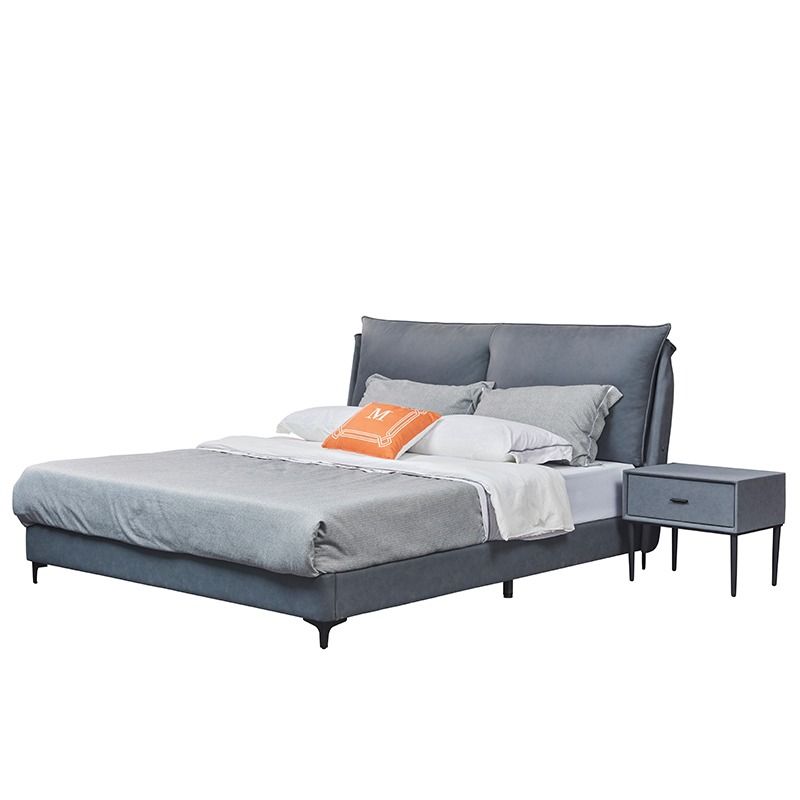 High Quality Bed frame upholstered headboard and bed frame, Furniture