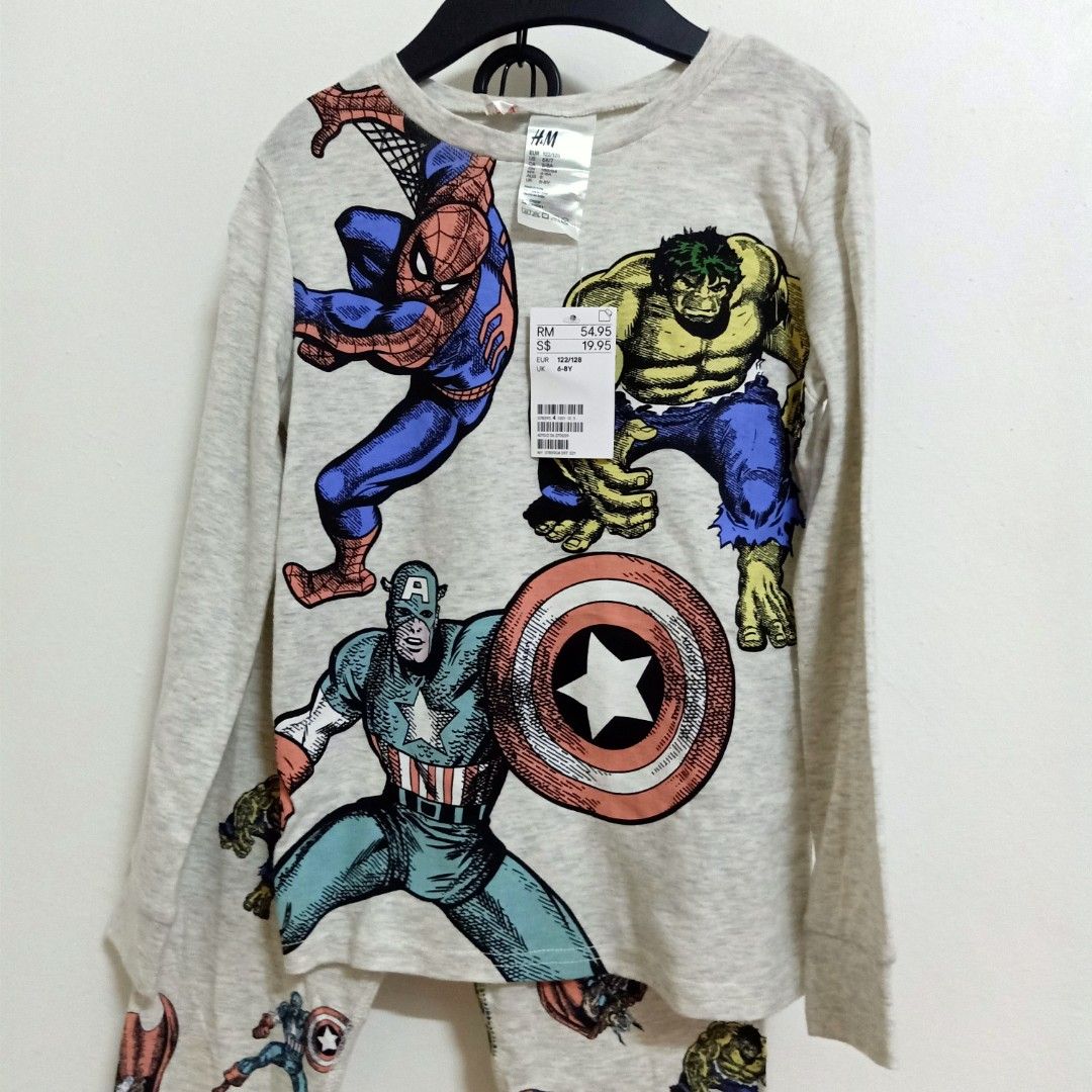 H M Pijamas Captain America Babies Kids Babies Kids Fashion