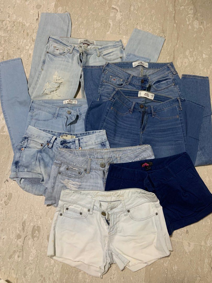 Hollister to best sale american eagle sizes
