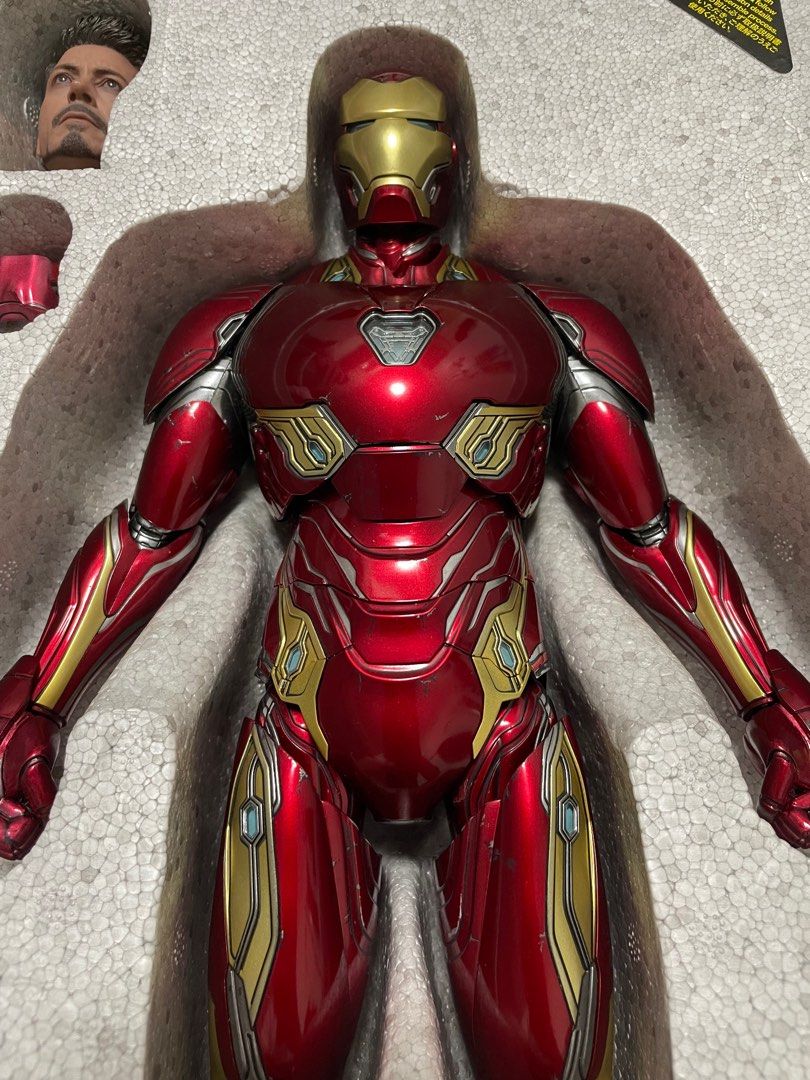 Hot Toys Iron Man Mark 50 Tony Stark Infinity Wars, Hobbies & Toys, Toys &  Games On Carousell