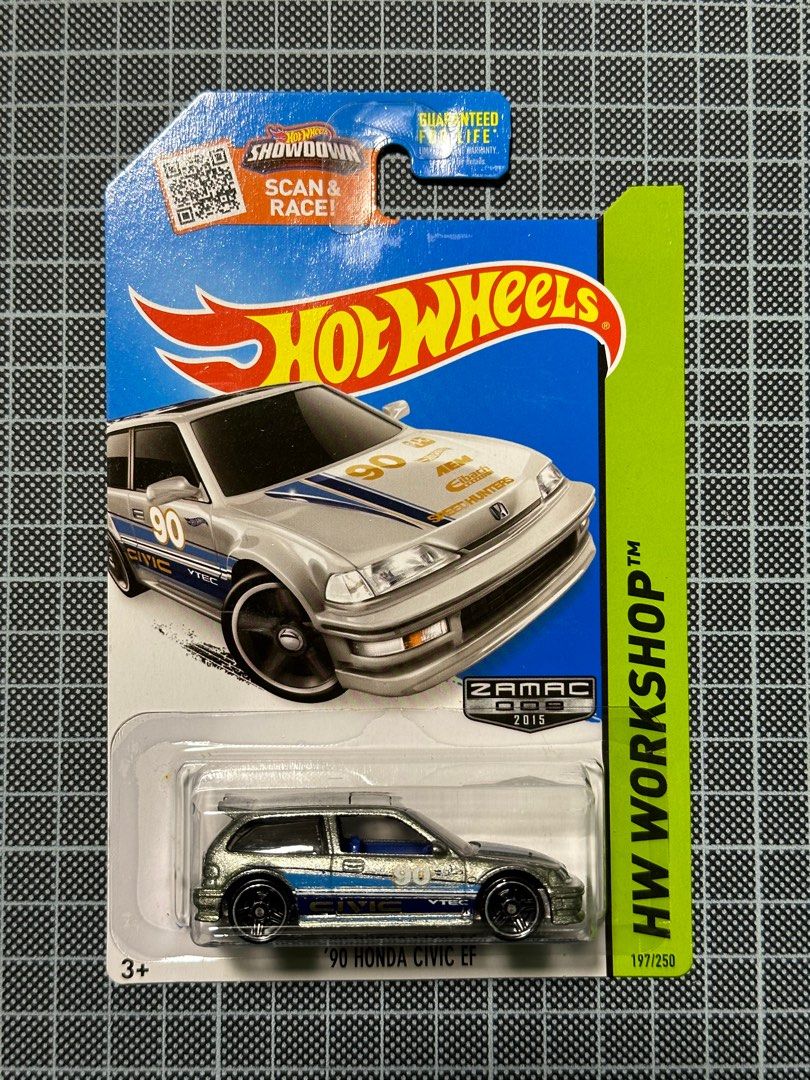 Hot Wheels Super Treasure Hunt STH 90 Honda Civic EF Zamac and