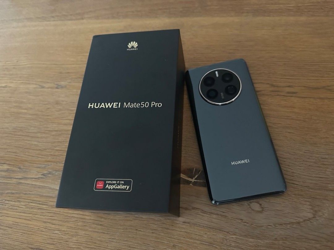 HUAWEI MATE 50 PRO 256GB BLACK (NEW, WARRANTY), Mobile Phones