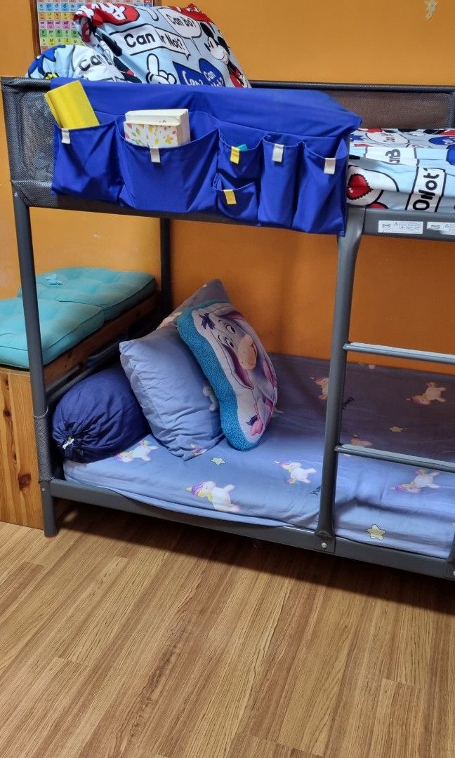 Ikea Bunk Bed, Furniture & Home Living, Furniture, Bed Frames