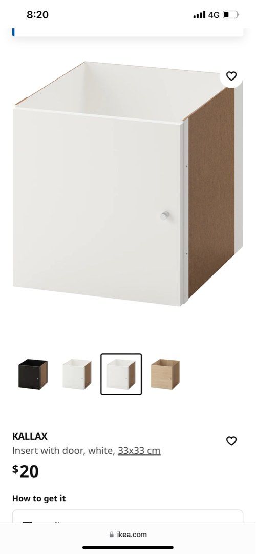 Ikea Lekman, Ikea Kallax, Furniture & Home Living, Furniture, Shelves