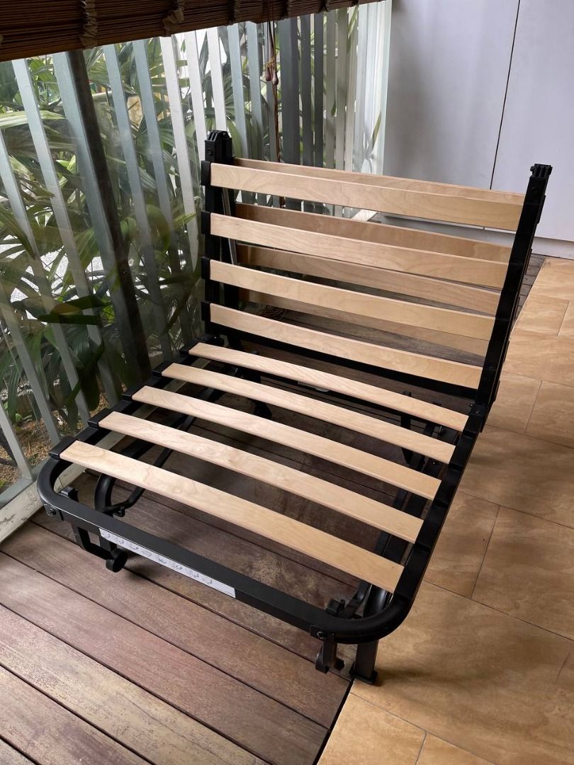 IKEA LYCKSELE Chair bed frame (Bed Frame only, no mattress), Furniture
