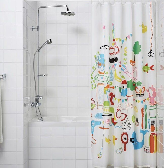 IKEA Shower Curtain Rod, Furniture & Home Living, Home Improvement