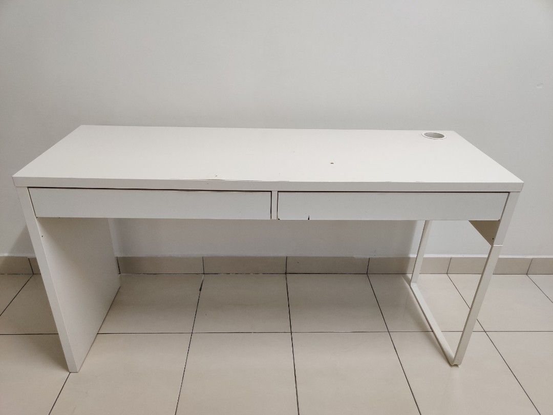 Ikea Table Micke, Furniture & Home Living, Furniture, Tables & Sets on