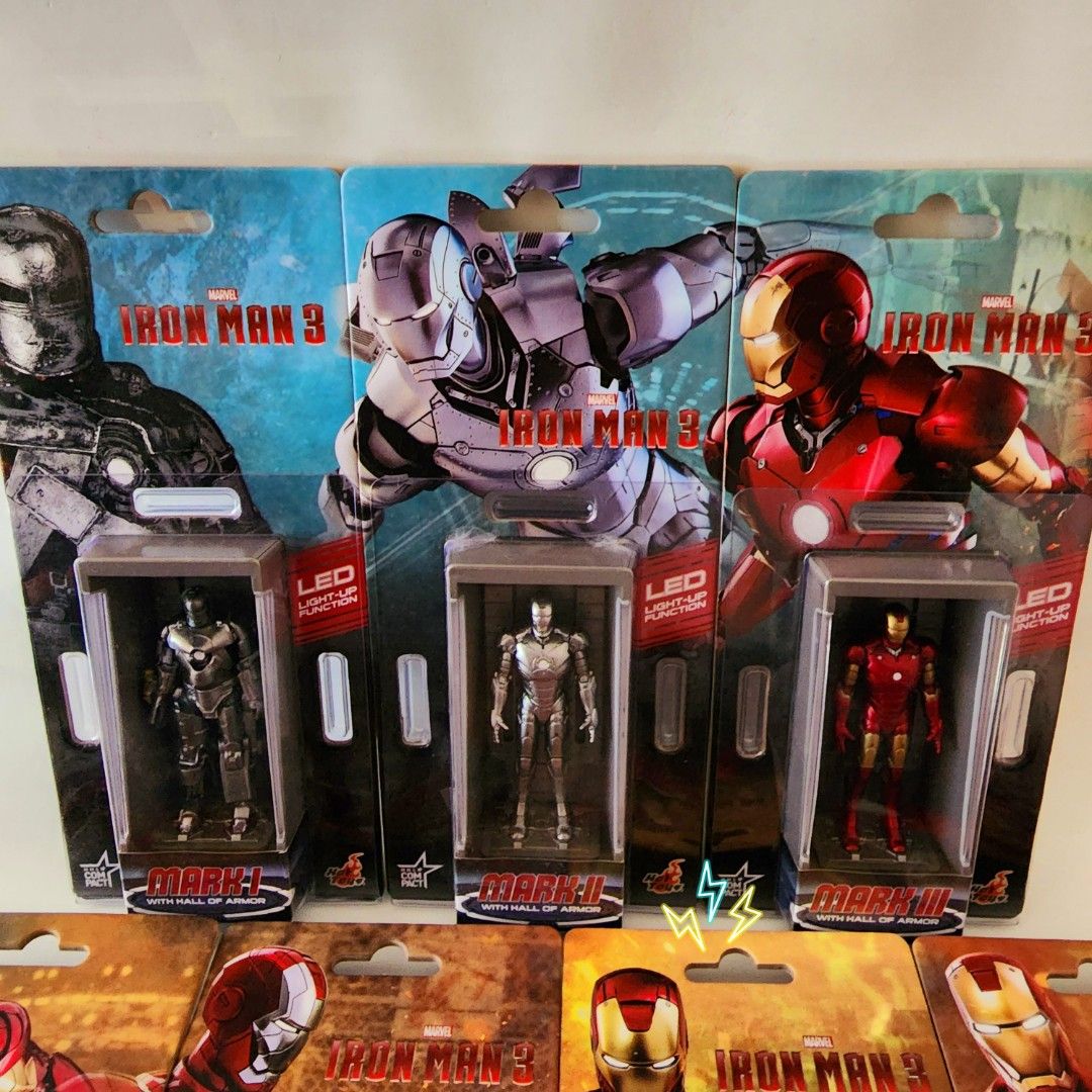 Man Hot Toys Hall Of Armor Set Of Hot Toys Marvel Iron Man Hall Of