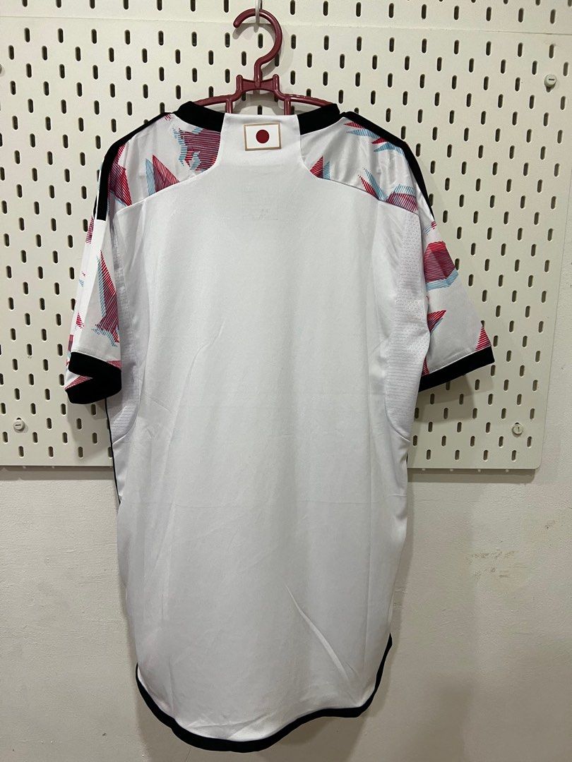 Japan away world cup jersey 2022, Men's Fashion, Activewear on Carousell