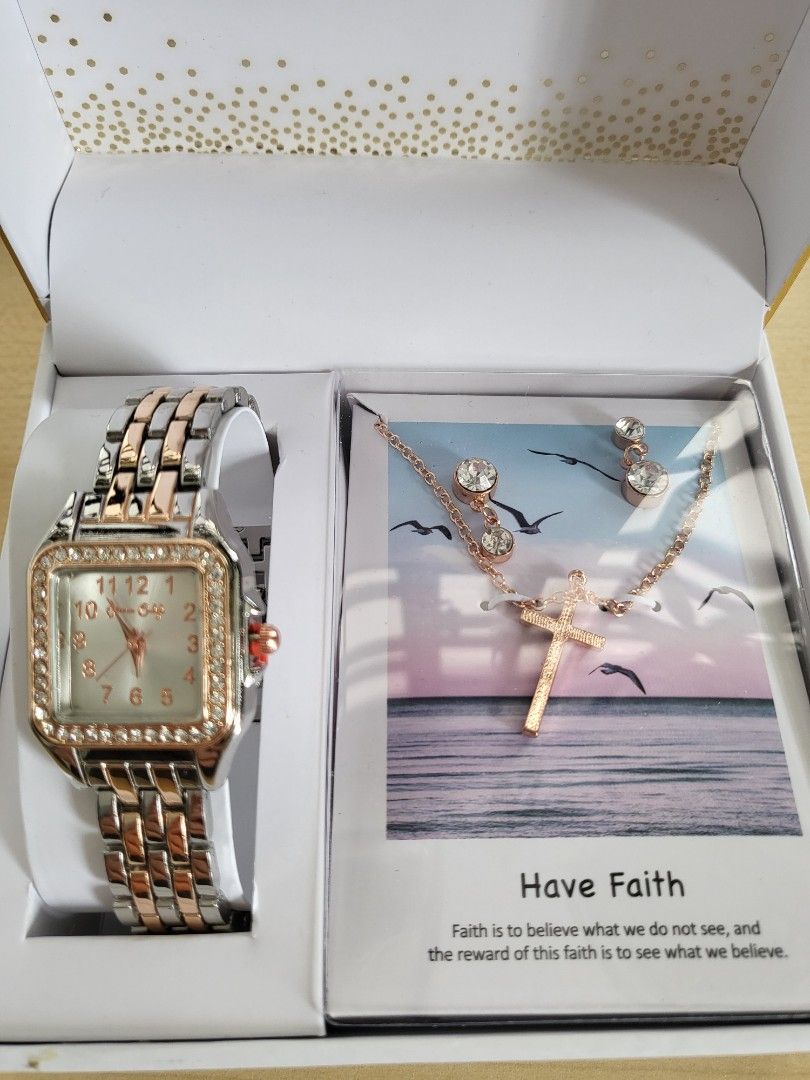 Jessica Carlyle Watch Gift Box Faith