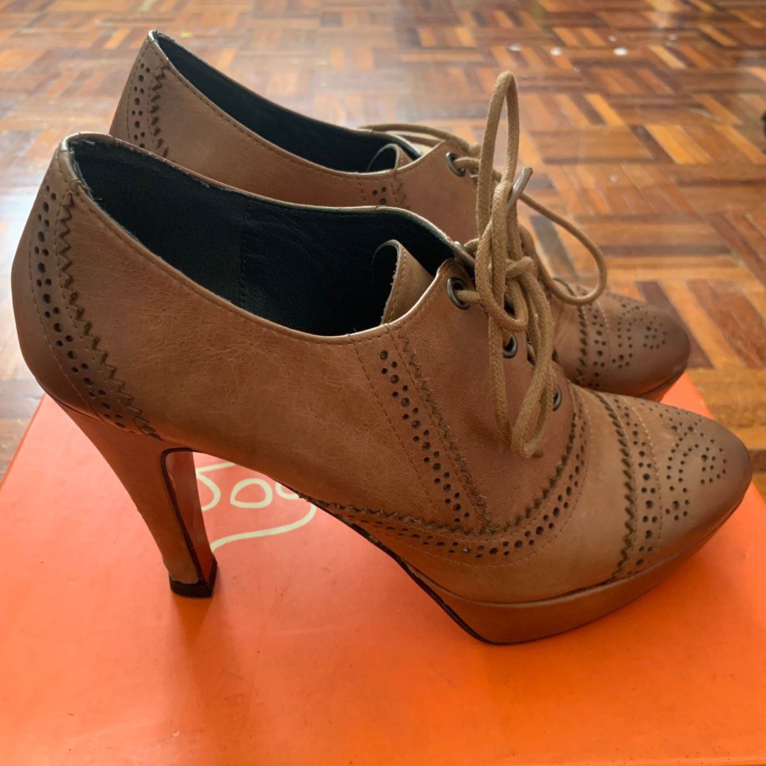 Women's oxford heels on sale