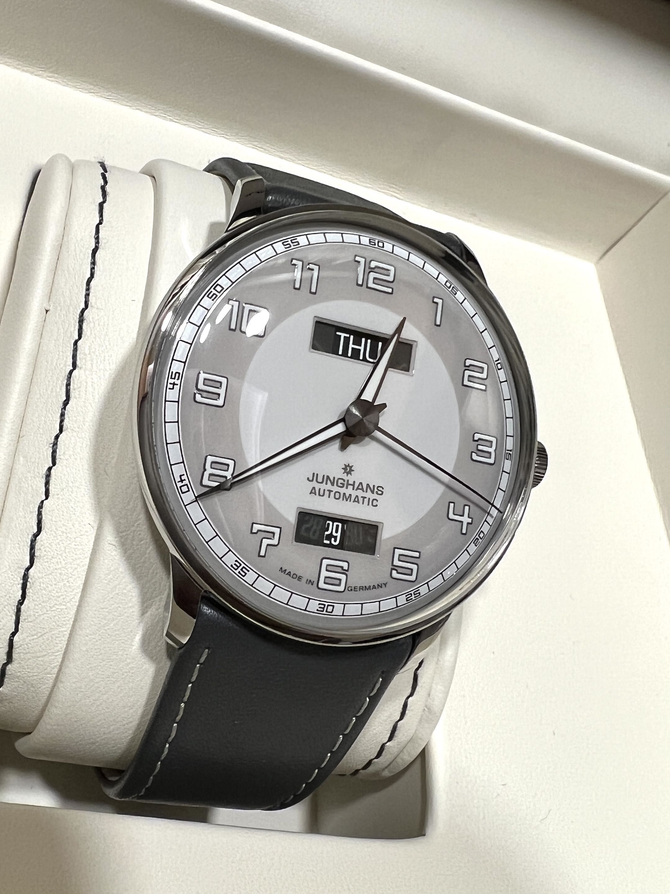 Junghans meister sales driver day date