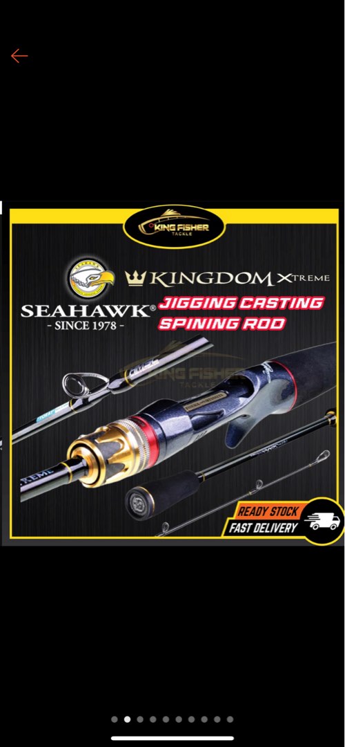 Kingdom Extreme Fishing Rod PE13 Spinning, Sports Equipment, Fishing