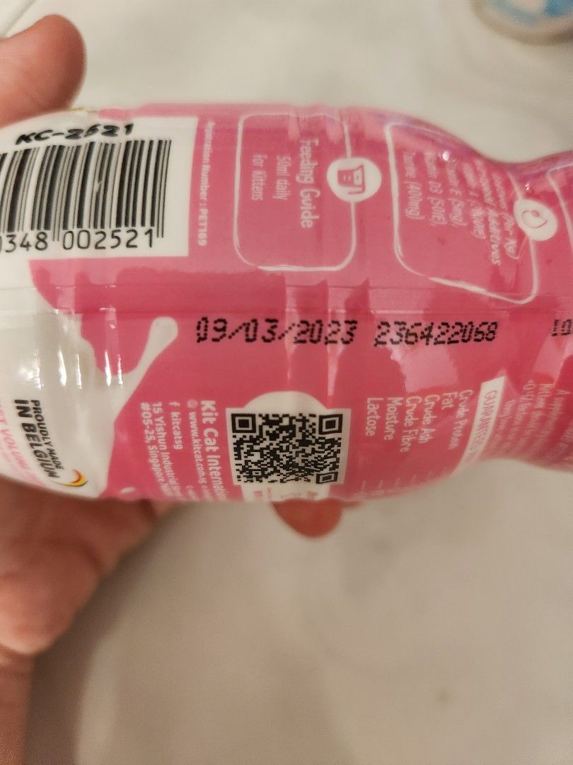 Kit cat cat milk kitten milk, Pet Supplies, Pet Food on Carousell