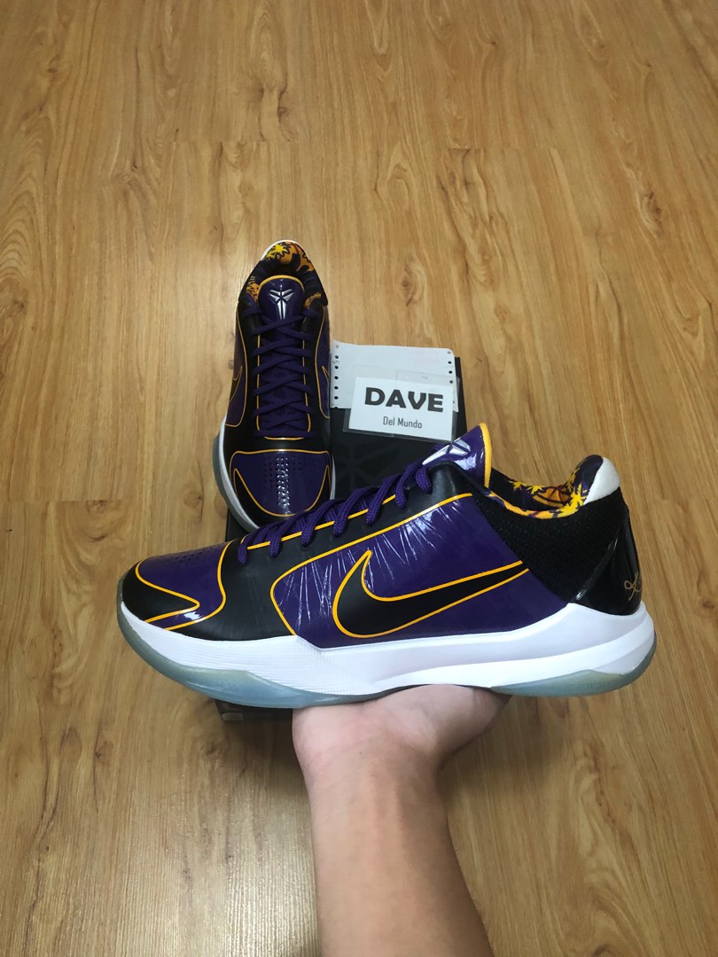 kobe v 5x champ