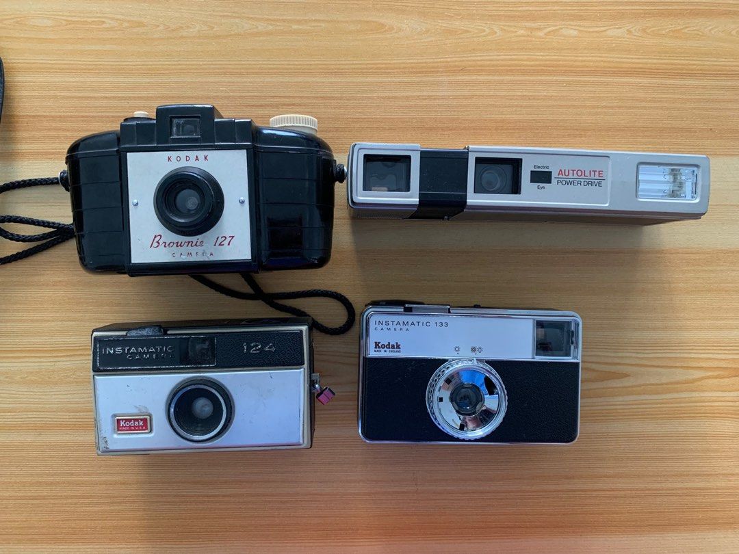 Kodak film cameras, Photography, Cameras on Carousell