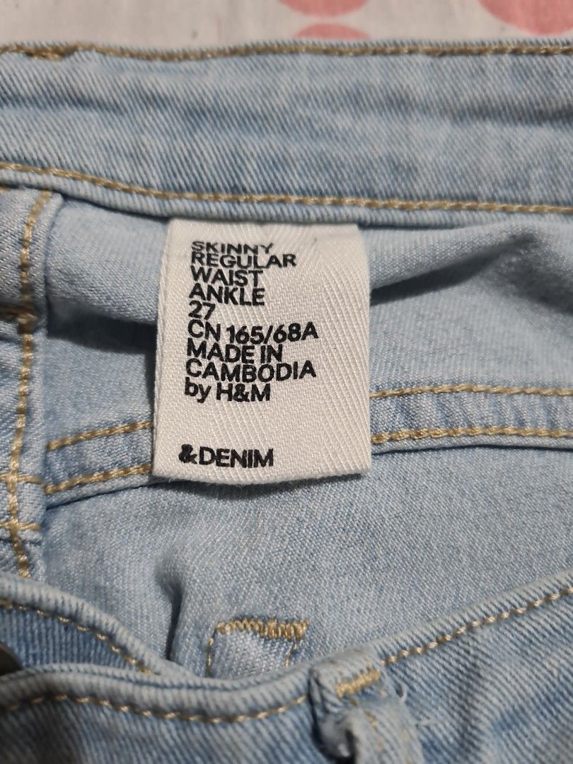 H&m deals colored jeans
