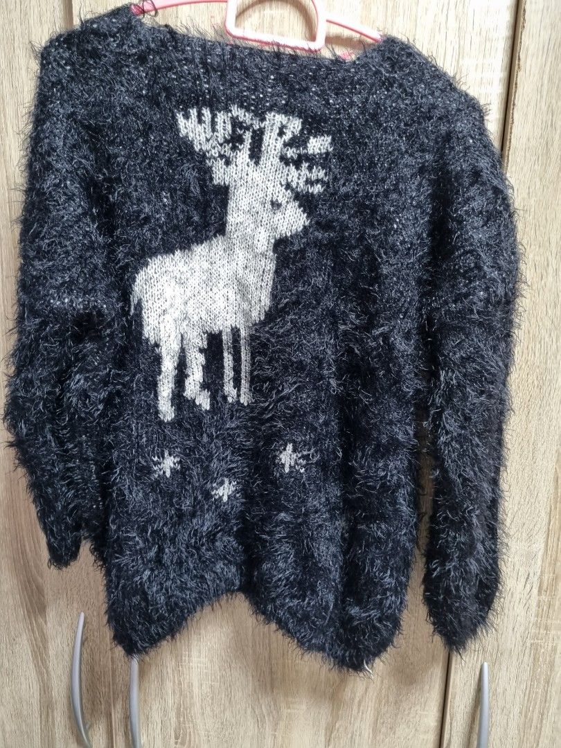 Reindeer cardigan hotsell