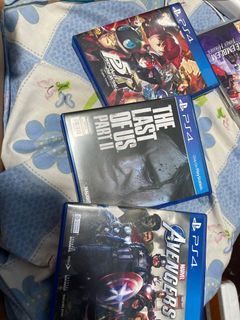 Last Of Us 2 / Persona 5 Royal / Avengers PS4 PS5 GAMES