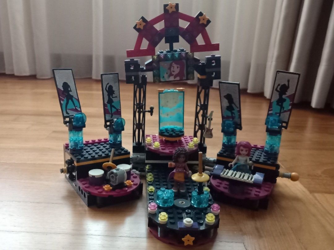 Lego friends pop star stage on sale