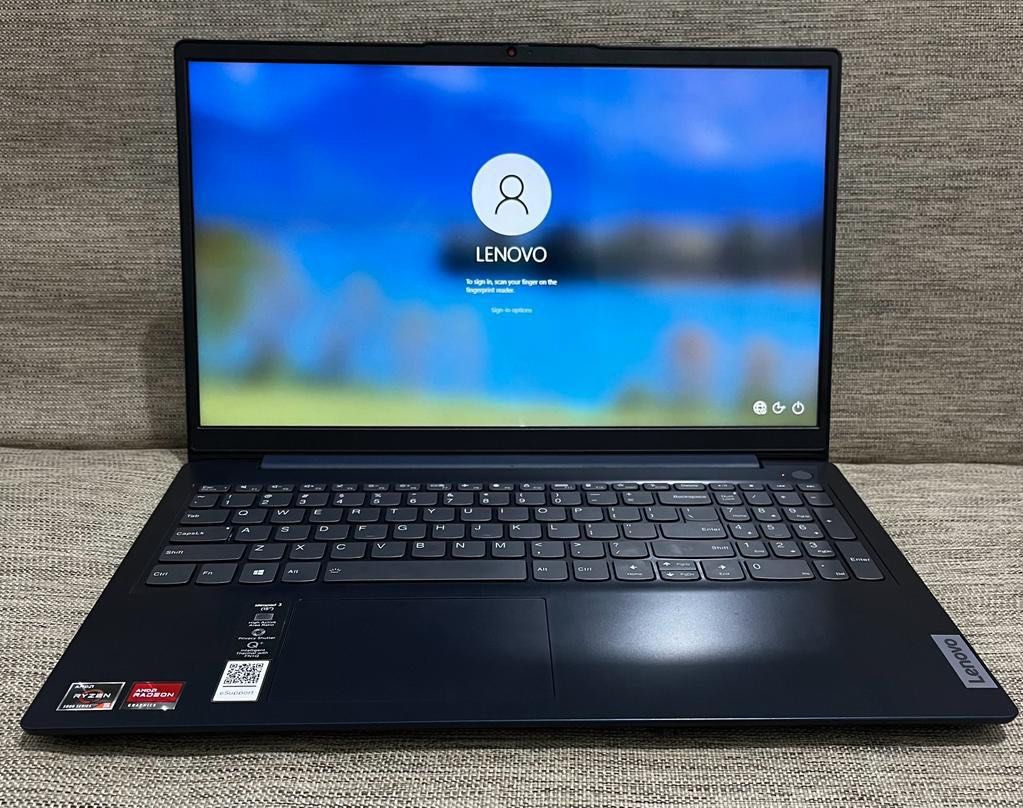 Lenovo Ideapad Slim 3 15 Ryzen 5 5500 8gb 256ssd Vega7 W10 156fhd Elektronik Komputer Laptop 4666