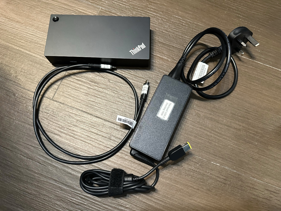 Lenovo ThinkPad USBC Dock Gen 2 Docking Station 擴充基座, 電腦＆科技, 電腦周邊及配件