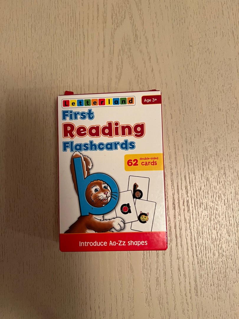 Letterland Flashcards, 興趣及遊戲, 玩具 &amp; 遊戲類 - Carousell