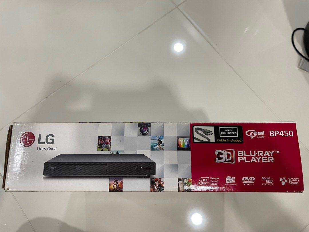 LG BP450 Blu Ray Player (Cash & Carry Self collection), TV & Home