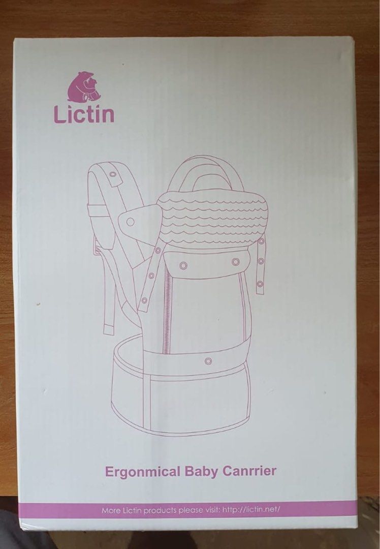 Lictin Ergonomical Baby Carrier, Babies & Kids, Going Out, Carriers