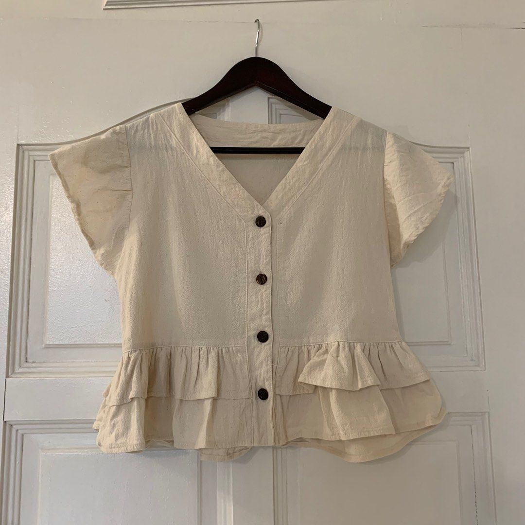 frill ruffle top