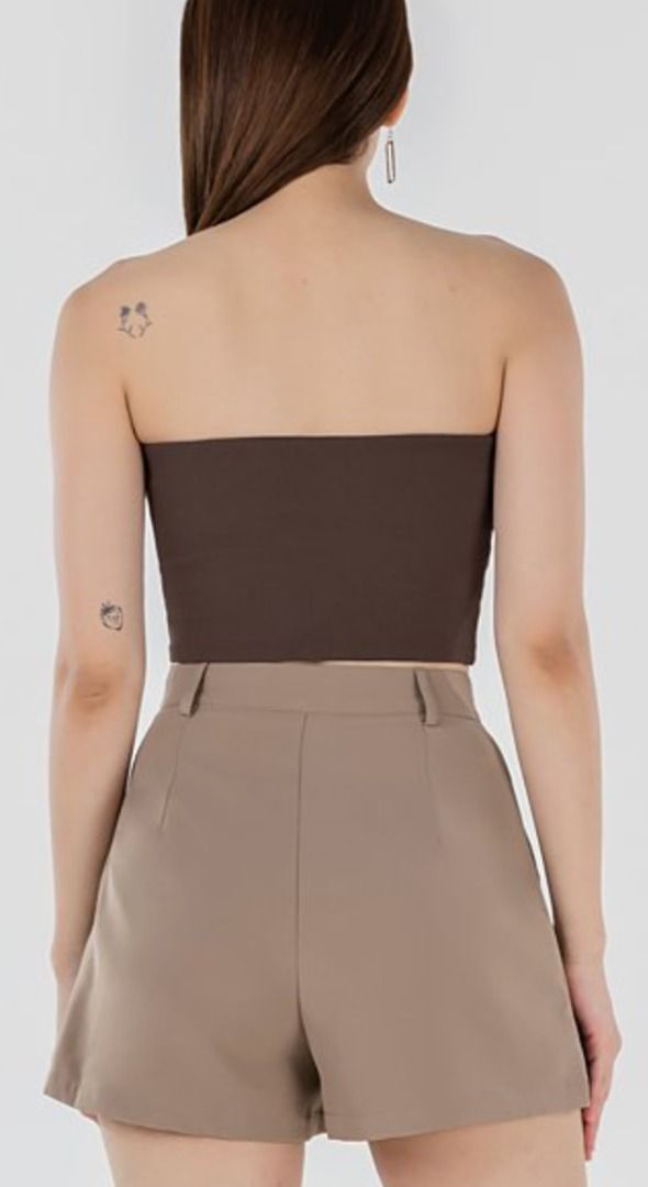 Lorraine Ribbed Padded Tube Top, Women's Fashion, Tops, Other Tops on ...